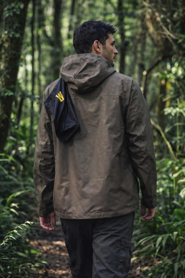 Resim 16A Rain Jacket Major Brown