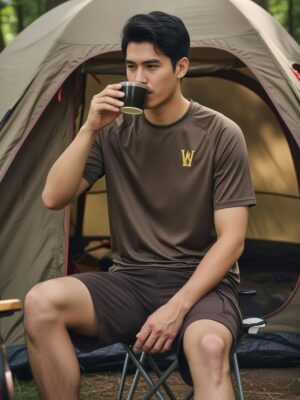 Short Sleeve T-Shirt Major Brown