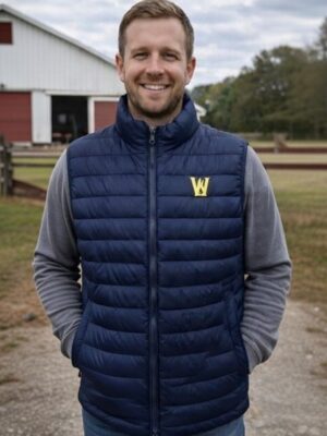 Lightweight Insulated Vest Blue