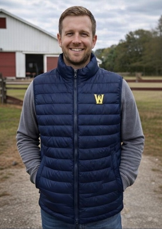 Lightweight Insulated Vest Blue