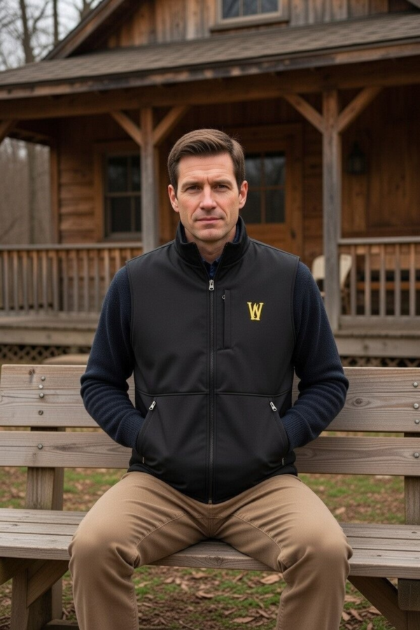 103 Soft Shell Vest Black