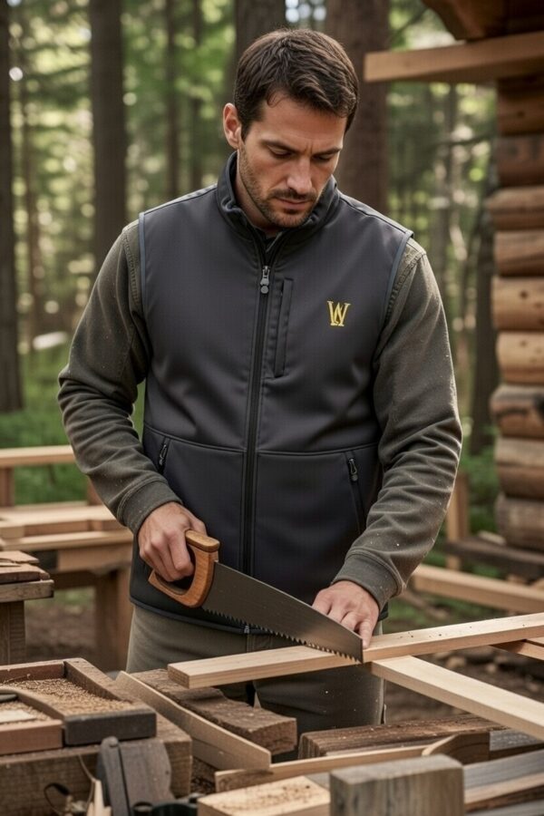 Soft Shell Vest Anthracite Grey