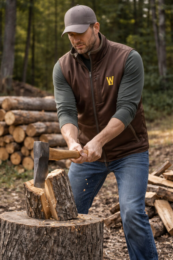 Soft Shell Vest Major Brown