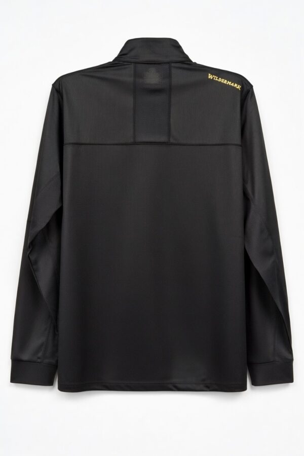 226 Long Sleeve ZipT-Shirt Black