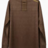 Long Sleeve ZipT-Shirt Major Brown